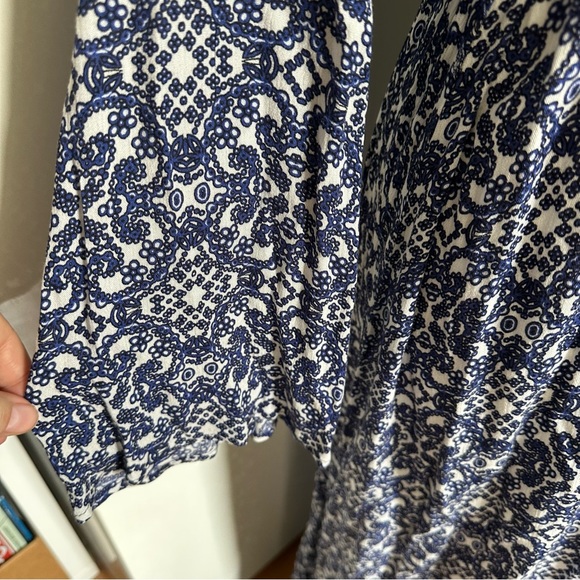 Lulu’s Mandala Daydream Blue Print Maxi Dress sz M - Picture 12 of 15